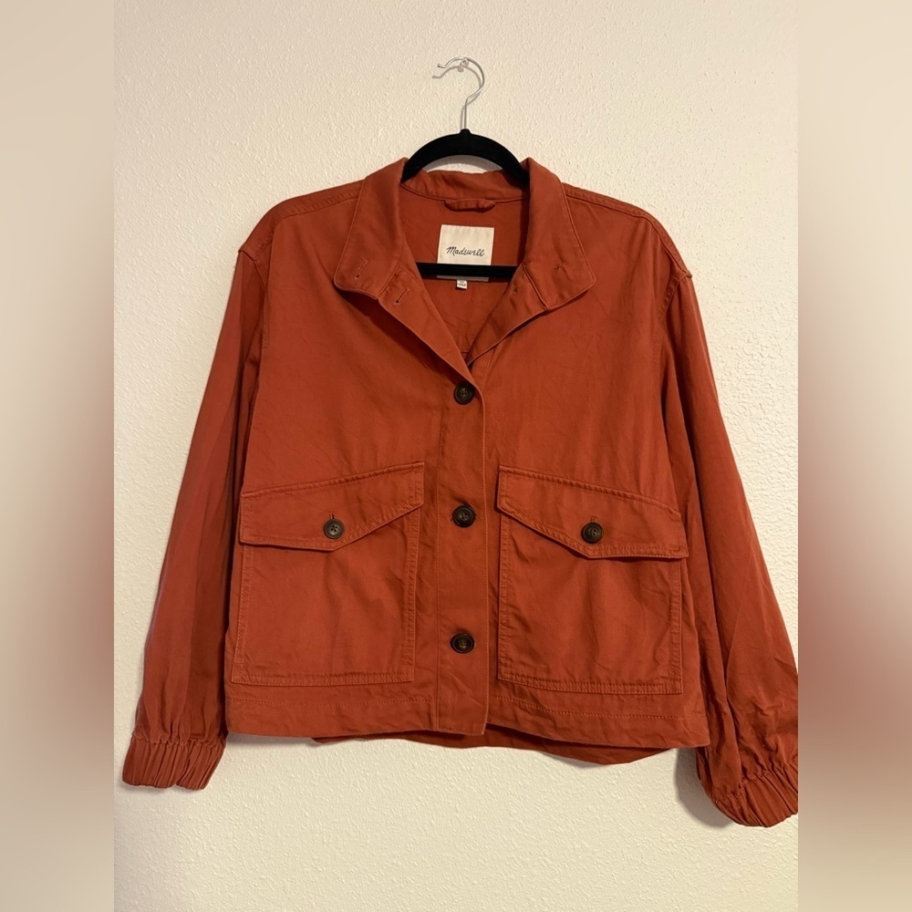 Madewell Bayview Balloon-Sleeve Jacket - Picture 4 of 10